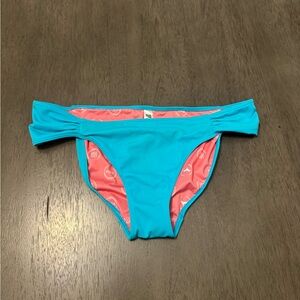 PINK Victoria's Secret Turquoise Bikini Bottom | Medium
